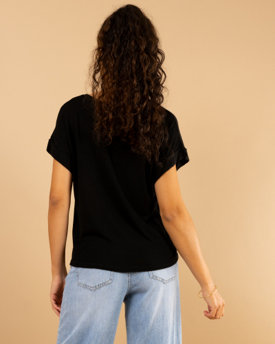 T-Shirt v maille