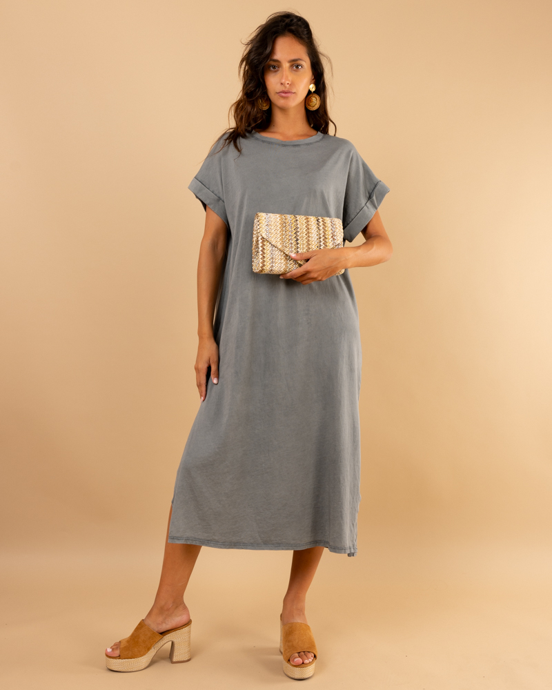 Robe longue coton