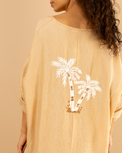 Robe dos palmiers