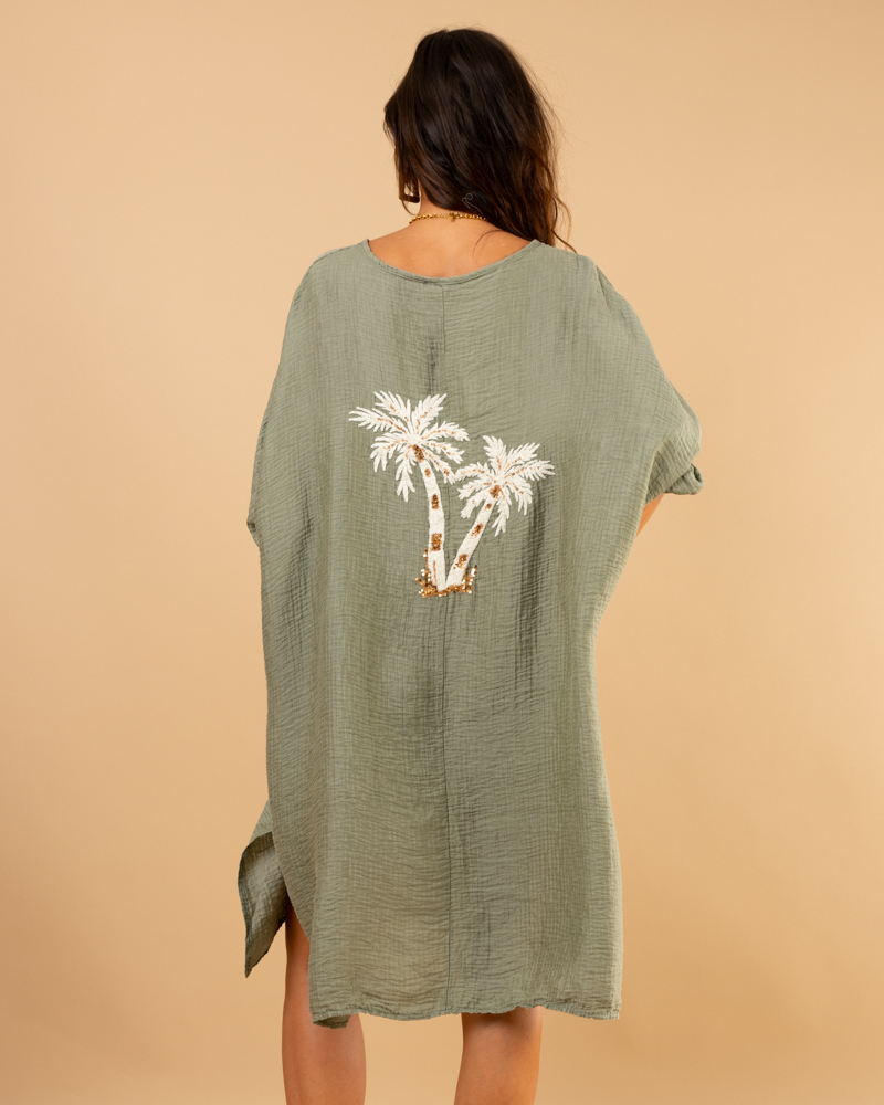 Robe dos palmiers