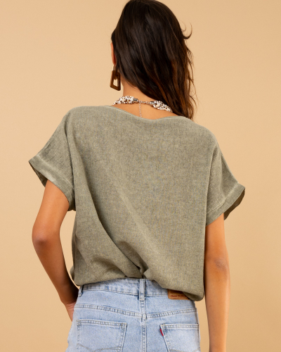 T-Shirt lin étoile