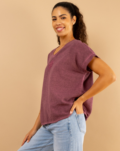 T-Shirt lin étoile