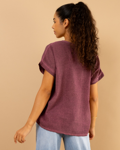 T-Shirt lin étoile