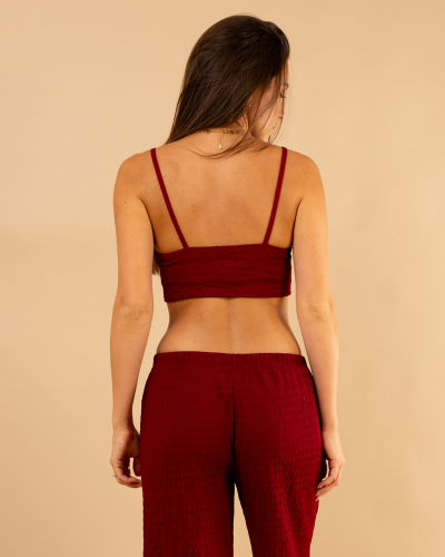Bralette gaufre
