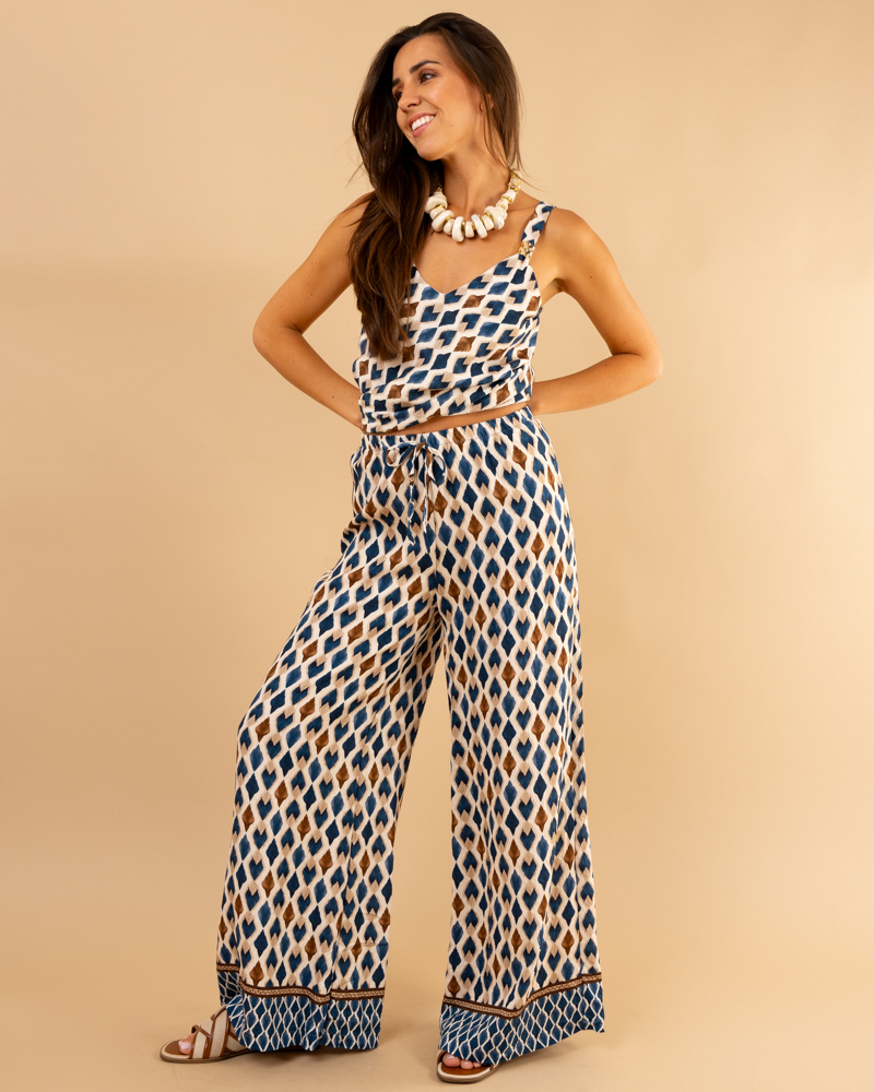 Pantalon imprimé