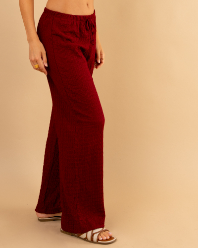 Pantalon gaufre