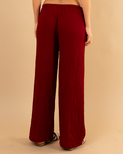Pantalon gaufre