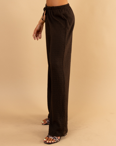 Pantalon gaufre