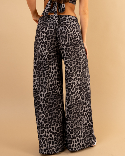 Pantalon léopard
