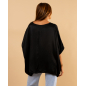 Blouse oversize satin
