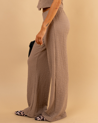 Pantalon gaufre