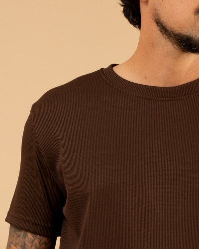 T-shirt nid d'abeille