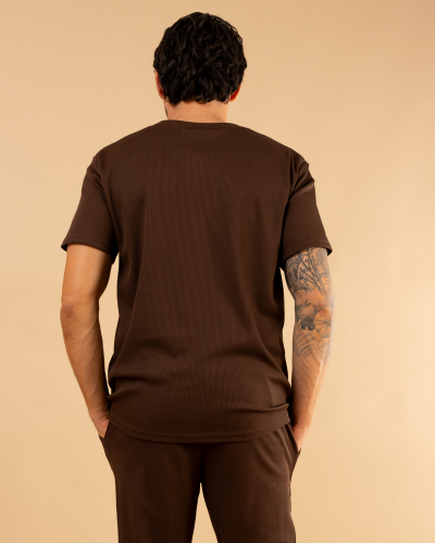T-shirt nid d'abeille