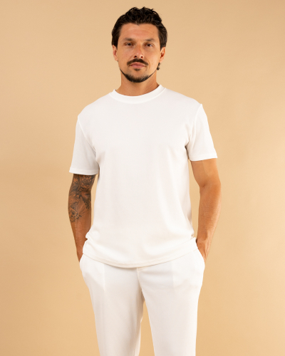 T-shirt nid d'abeille