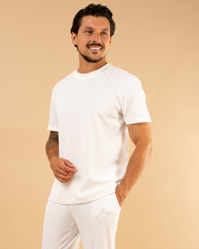 T-shirt nid d'abeille