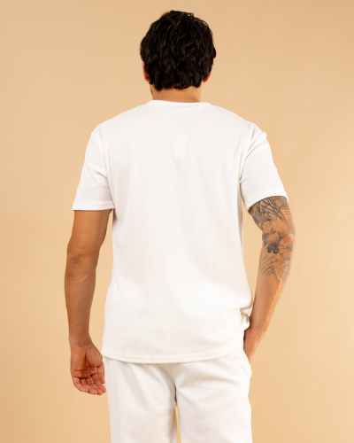 T-shirt nid d'abeille