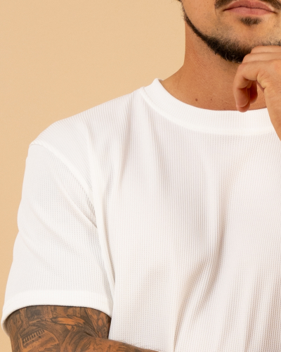 T-shirt nid d'abeille