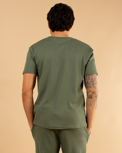 T-shirt nid d'abeille