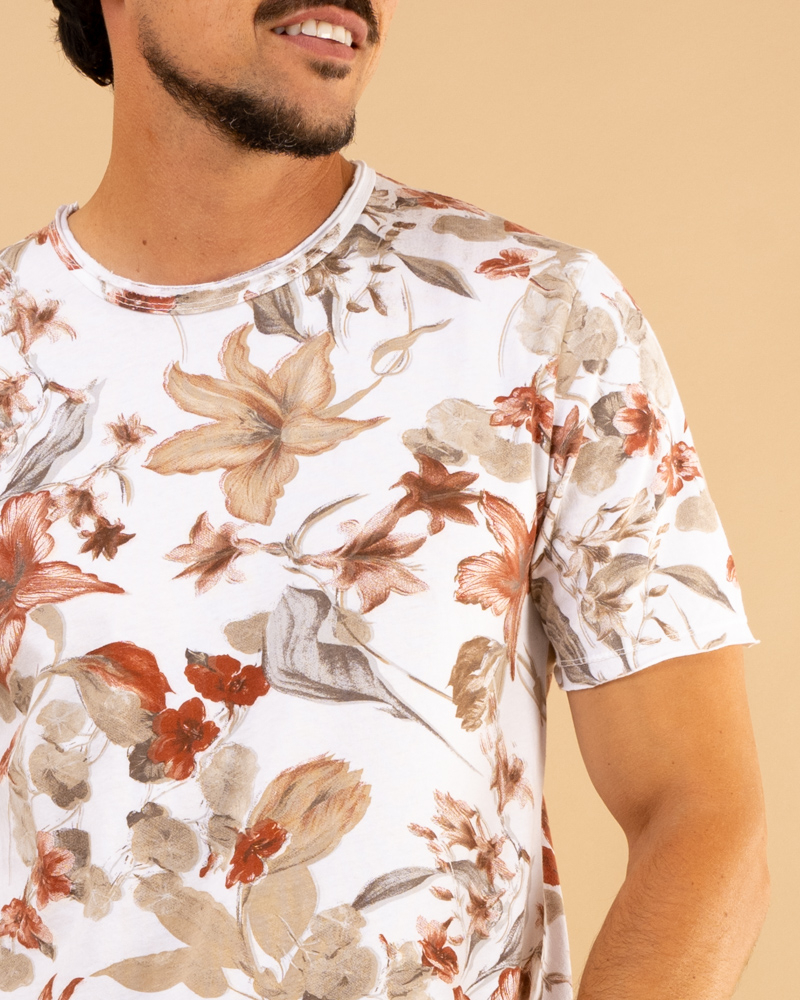 T-Shirt fleurs