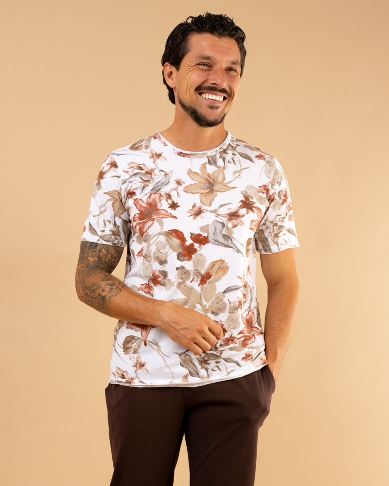 T-Shirt fleurs