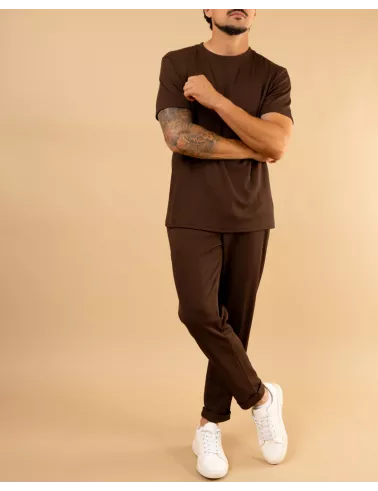 Pantalon nid d'abeille