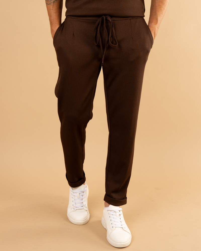 Pantalon nid d'abeille