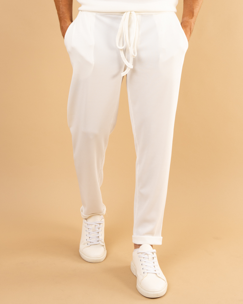 Pantalon nid d'abeille