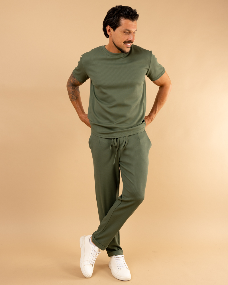 Pantalon nid d'abeille