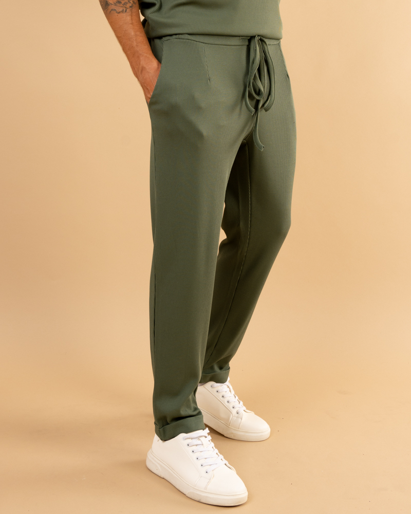 Pantalon nid d'abeille