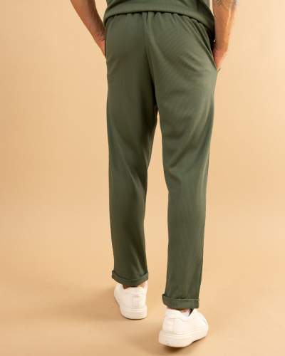Pantalon nid d'abeille
