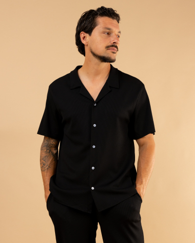 Chemise nid d'abeille