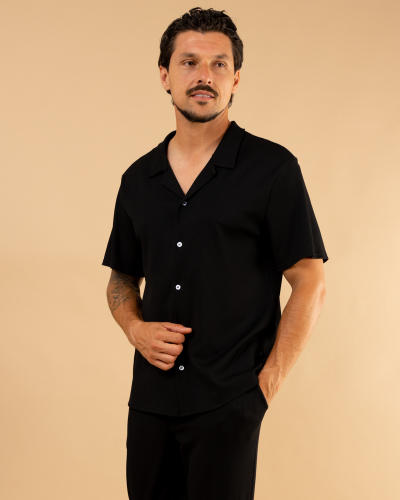 Chemise nid d'abeille