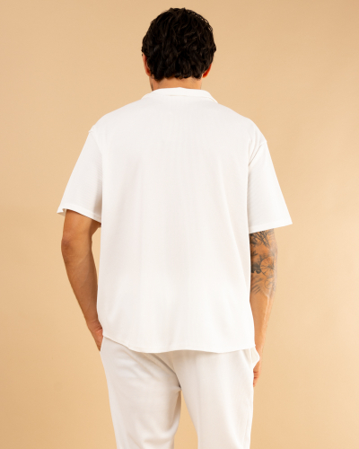 Chemise nid d'abeille