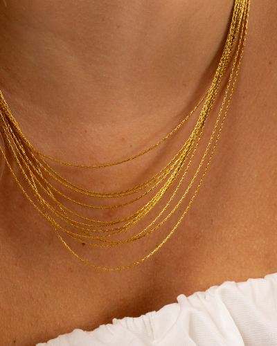 Collier multi rangs