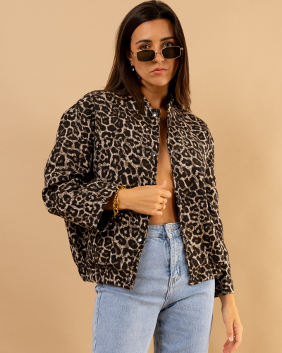 Bombers léopard Léa