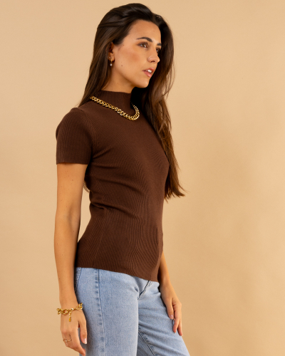 Pull manches courtes
