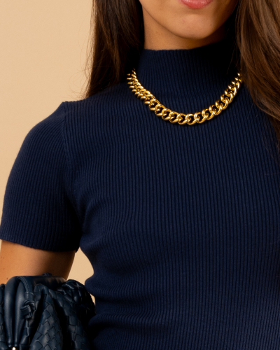 Pull manches courtes