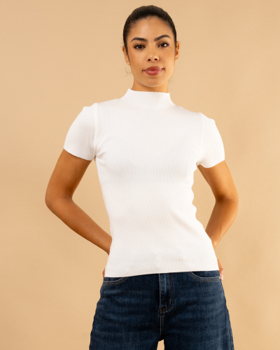 Pull manches courtes
