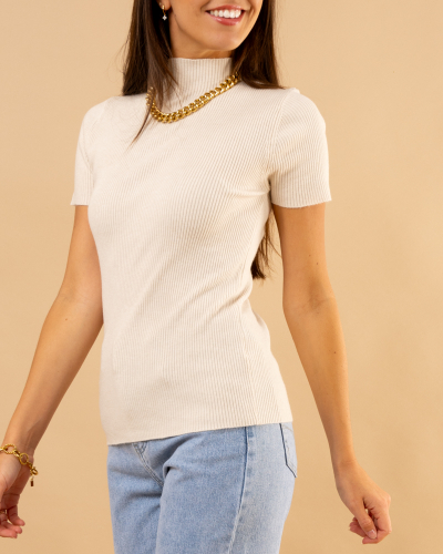 Pull manches courtes