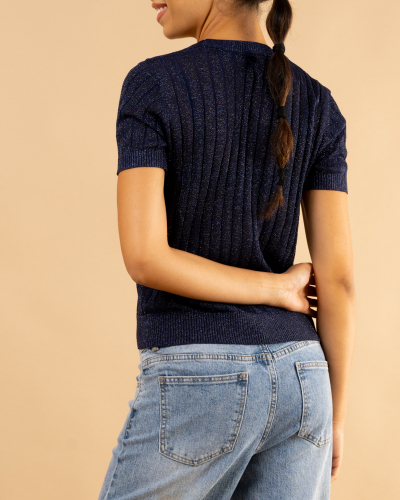 T-shirt maille lurex