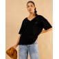 T-shirt épais col v