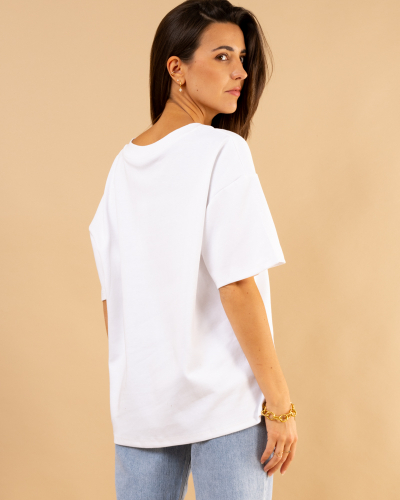 T-shirt épais col v