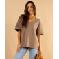T-shirt épais col v