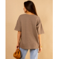 T-shirt épais col v