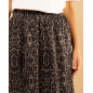 Jupe lurex léopard