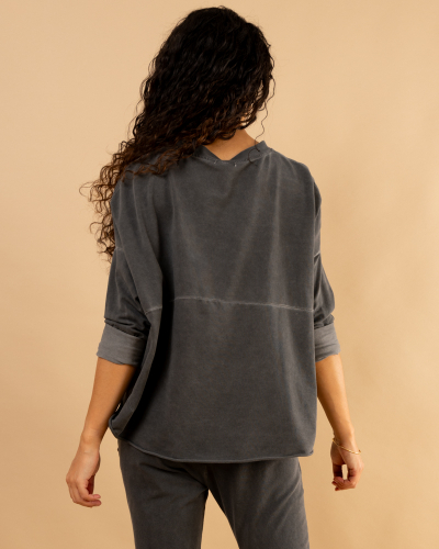 Sweat délavé