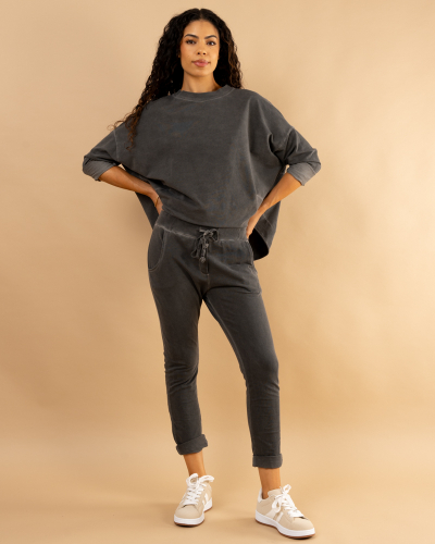 Jogging uni délavé