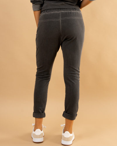 Jogging uni délavé