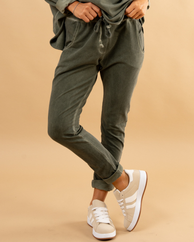 Jogging uni délavé