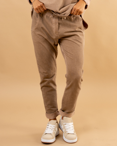 Jogging uni délavé